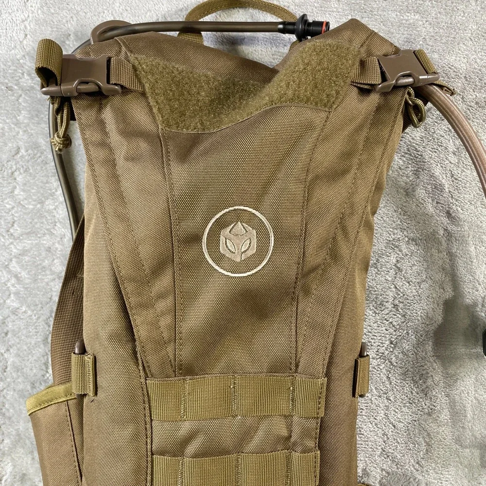 Aquamira Rigger Pressurized Hydration Pack Coyote Brown Tactical MOLLE‎ Backpack